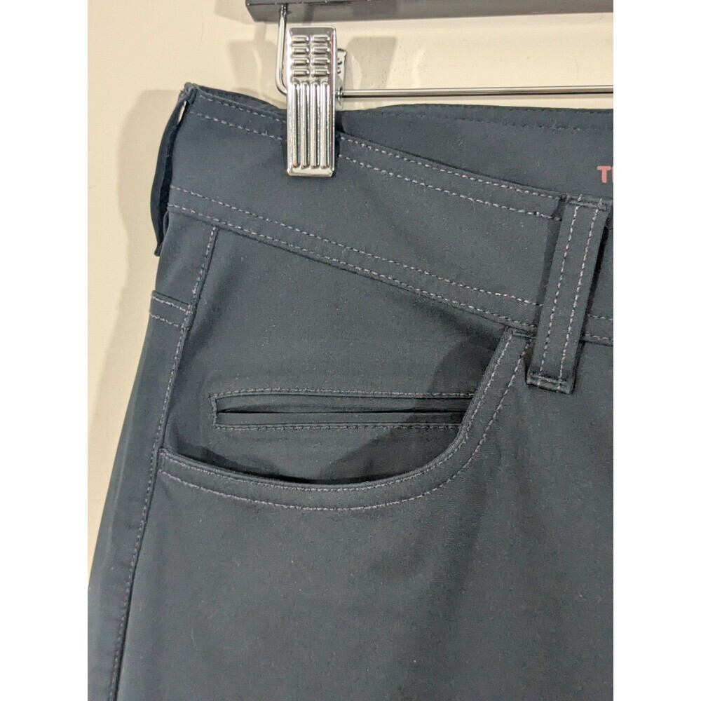 Rhone Slim Fit Commuter Pants Black Mens  35" x 31" Comfortable Officewear - Picture 3 of 8